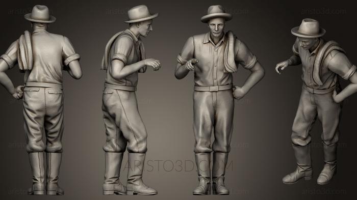 Figurines of people (STKH_0158) 3D model for CNC machine